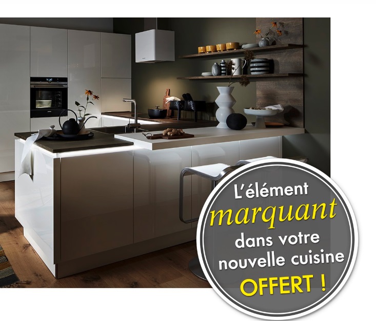 Éclairage d'ambiance offert